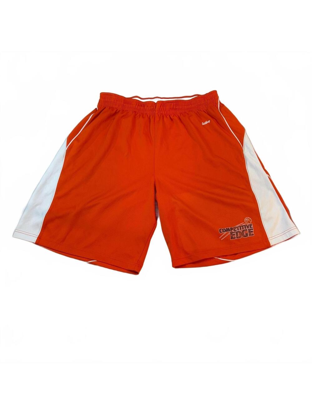 Vintage Eastbay Competitive Edge Men's Athletic Basketball Shorts XL Orange